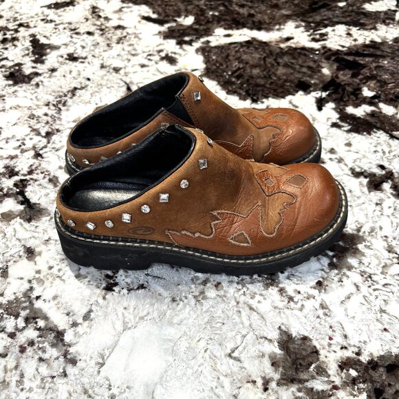 Roper Laces Clogs, Size 7 - Picture 2 of 8